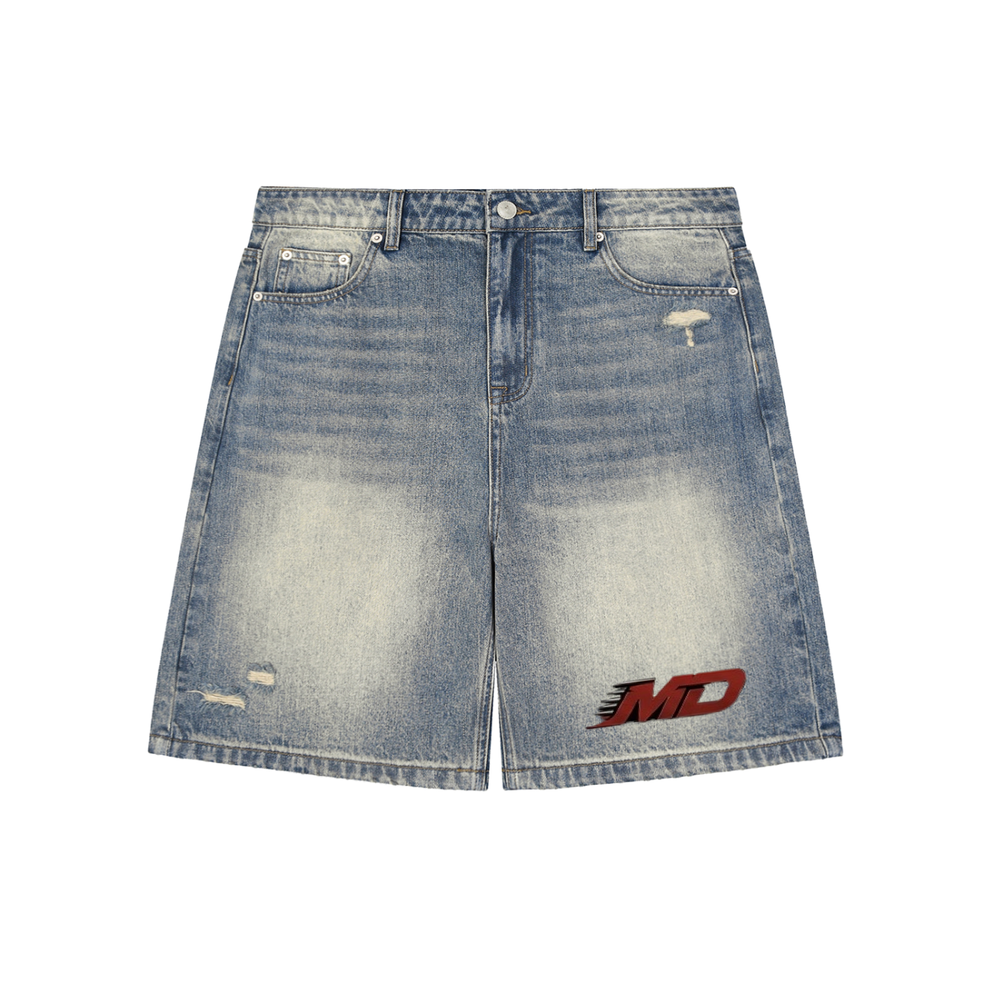 MIDNIGHT RACING Faded Baggy Jorts